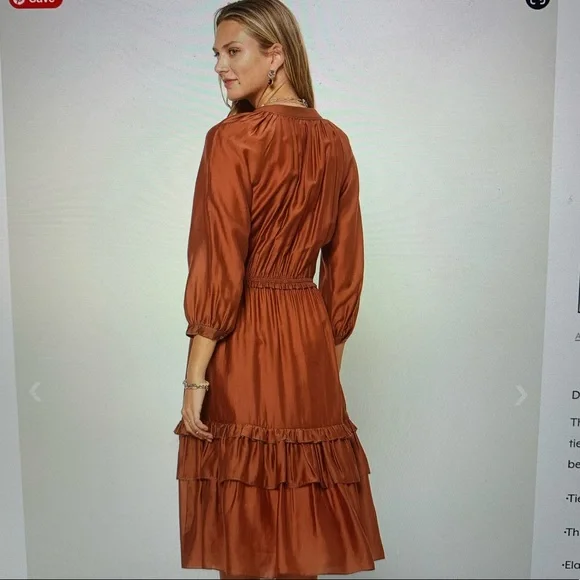 NWT CURRENT AIR ANTHROPOLOGIE DRESS - Picture 3 of 14